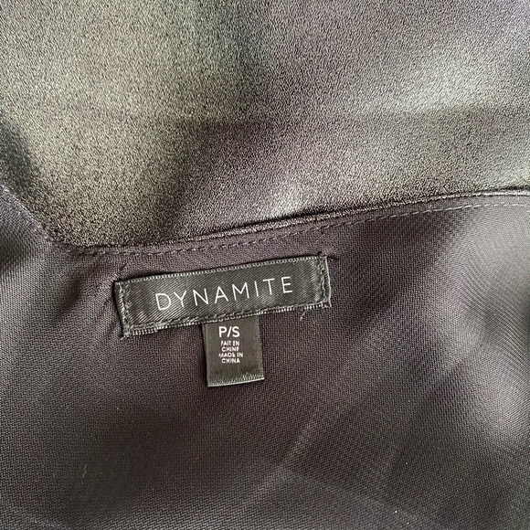 Dynamite metallic tank top - Picture 1 of 3